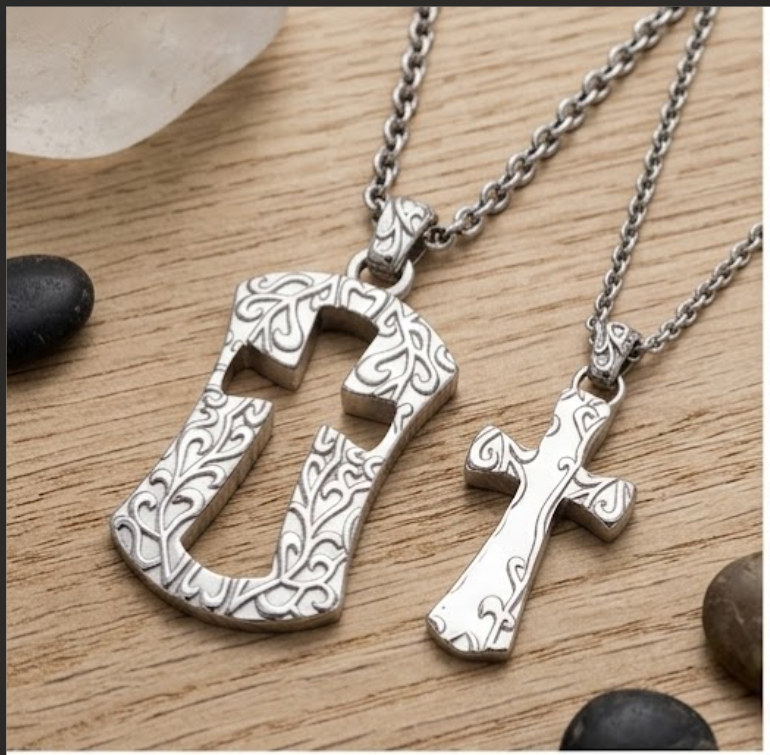 Couple Cross Necklaces